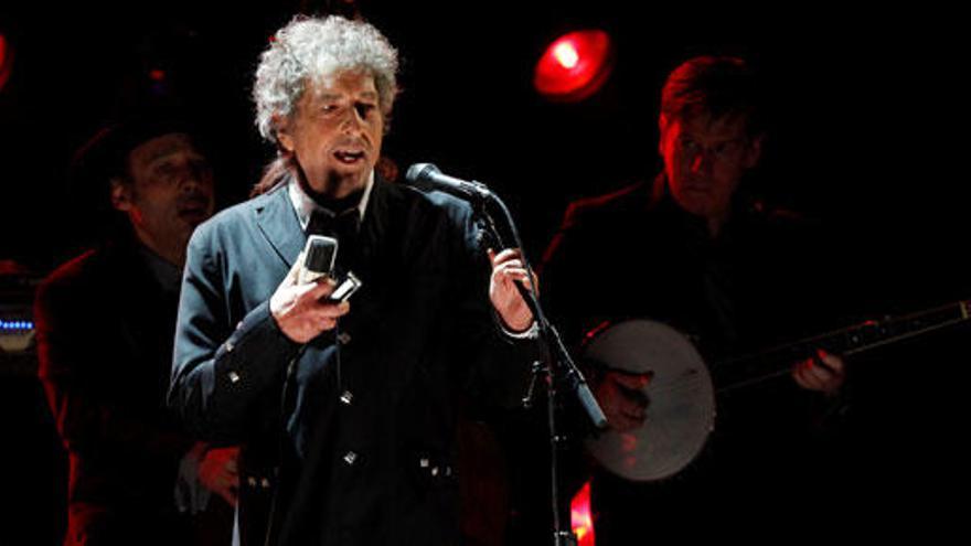 Bob Dylan, ganador del Premio Nobel de Literatura.