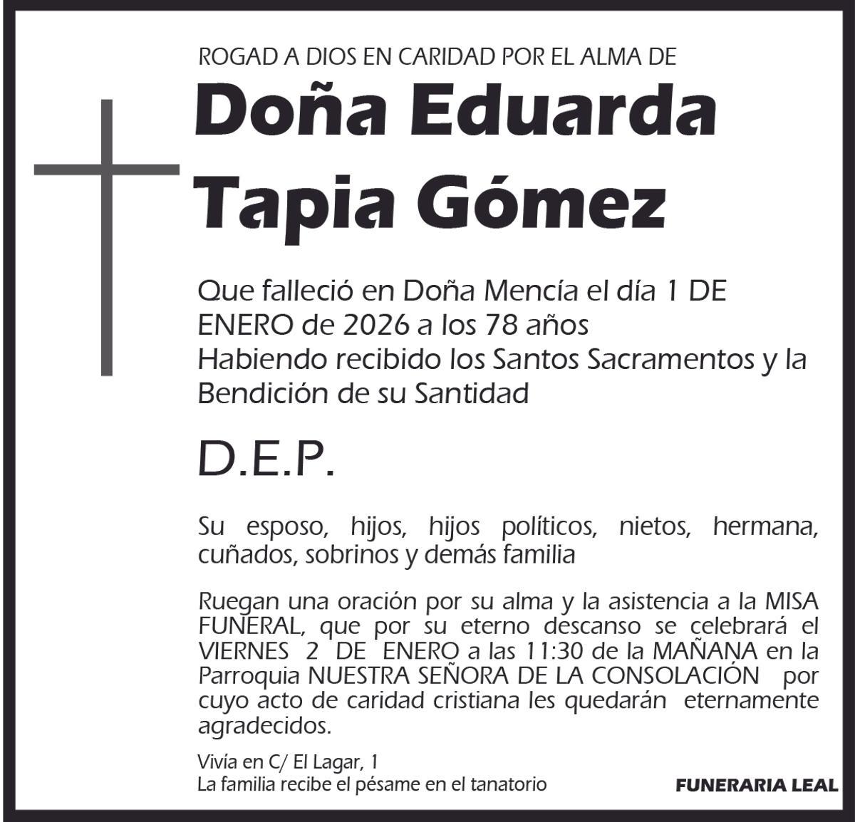 Eduarda Tapia Gómez