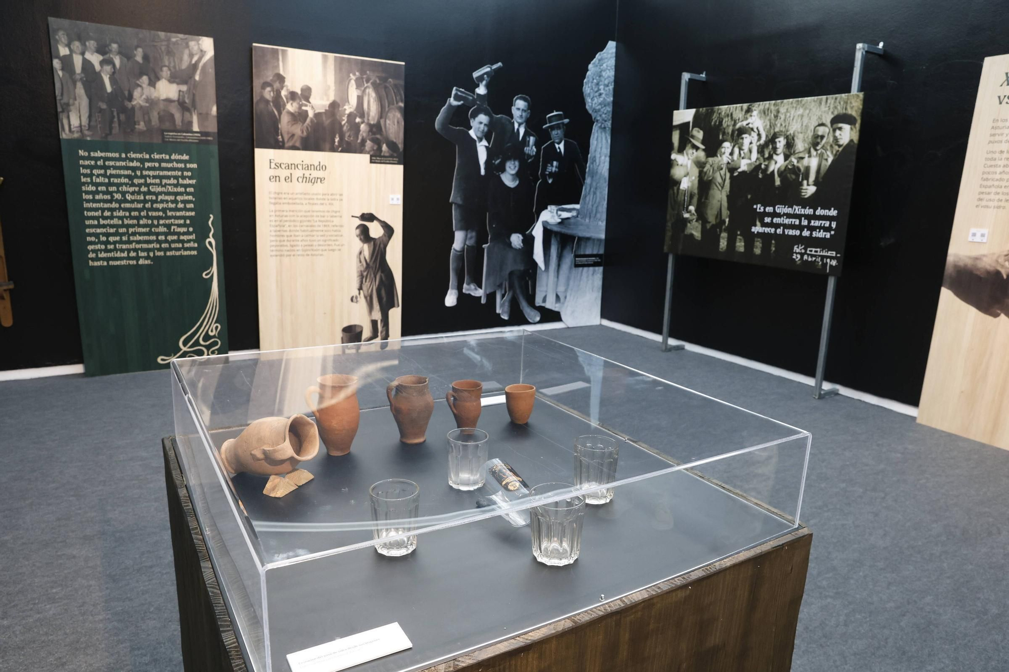 Gijón escancia su historia sidrera en la Feria de Muestras: así es el stand del Ayuntamiento (en imágenes)