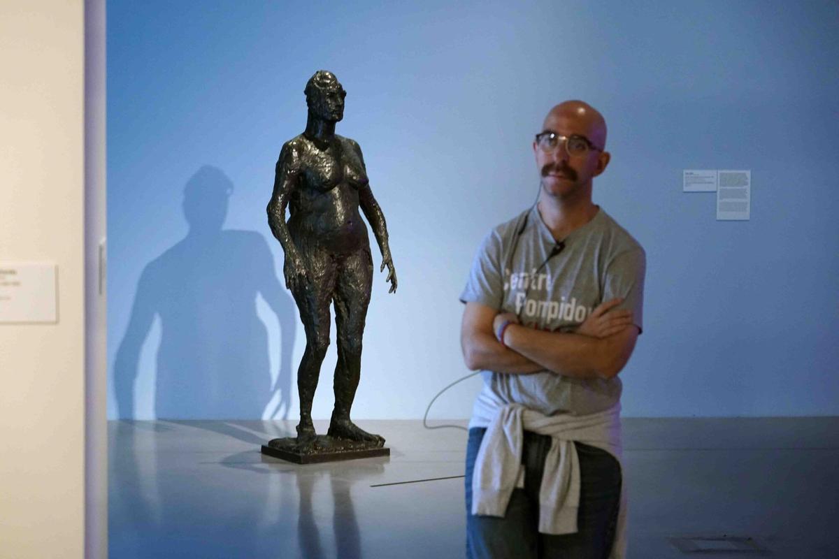 Presentación de la nueva colección semipermanente 'To Open Eyes. Miradas de artista' en el Centre Pompidou