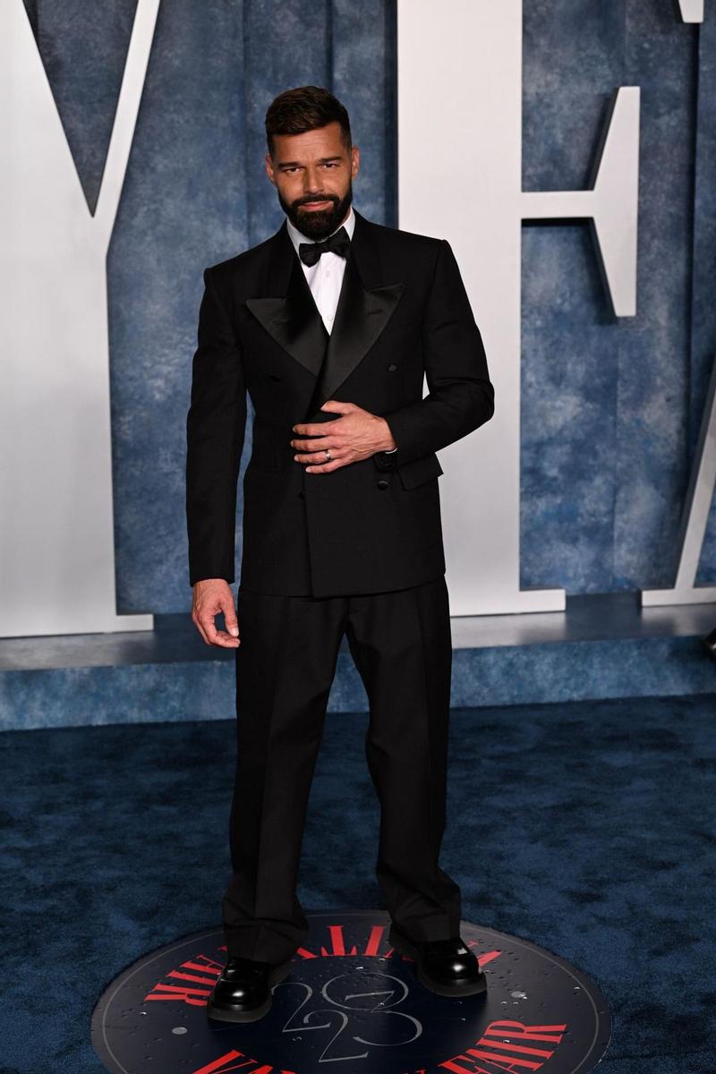 Ricky Martin en la fiesta de Vanity Fair tras los Premios Oscar 2023