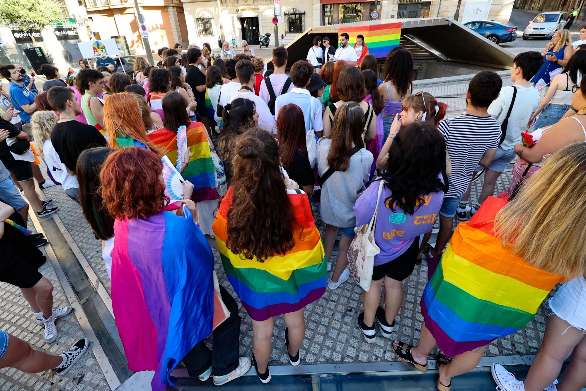 Alcoy reivindica a las personas trans en el Día del Orgullo