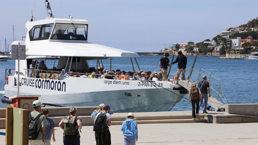 Viel Betrieb: So genießen die Menschen in Port d&#039;Andratx den Frühling