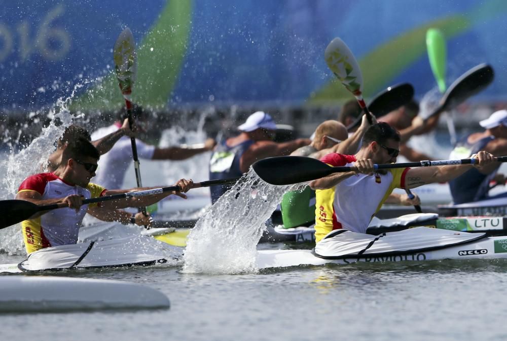 El gallego Cristian Toro, oro en K2 con Craviotto