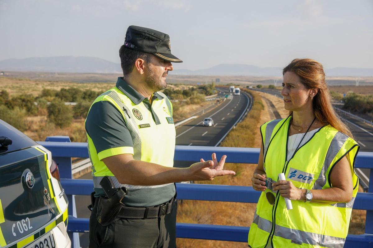Jefa de Tráfico en la provincia de Cáceres, Cristina Redondo.