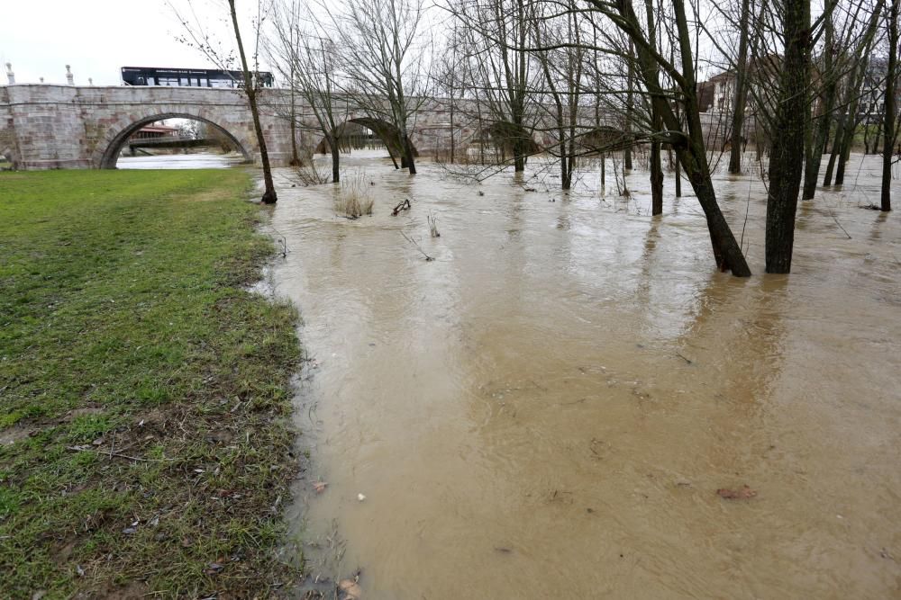 Alerta en Castilla y León por la crecida de ríos