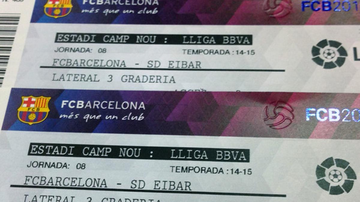 Consigue tu entrada del Barça-Eibar
