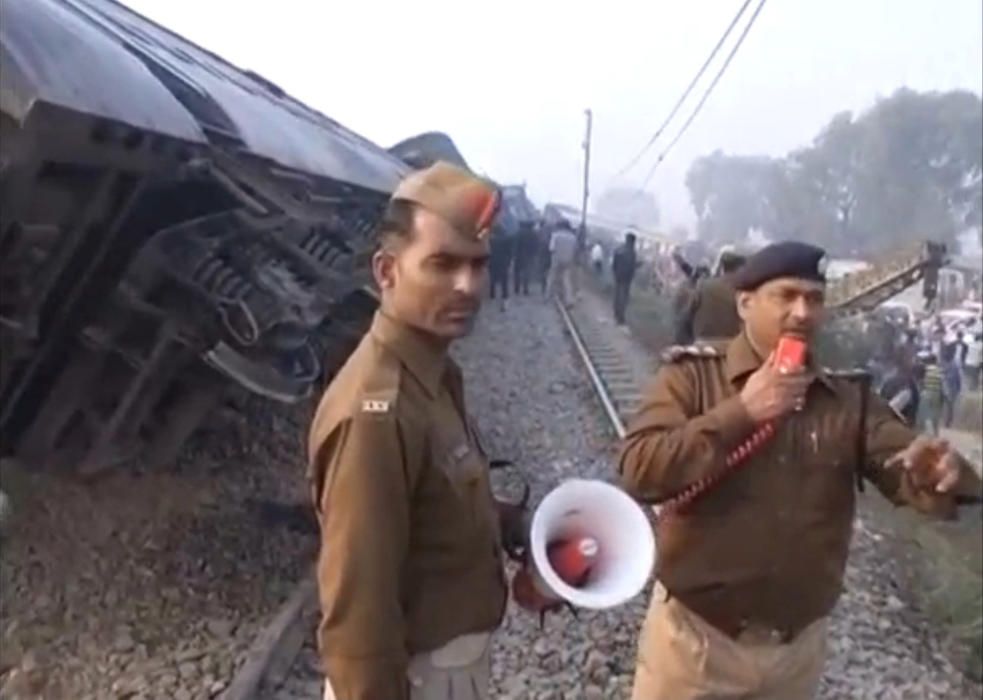 Accidente de tren en la India