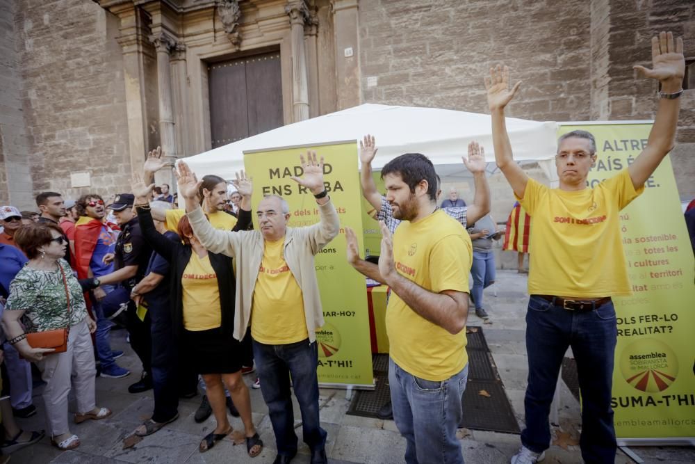 Accidentada manifestación por la