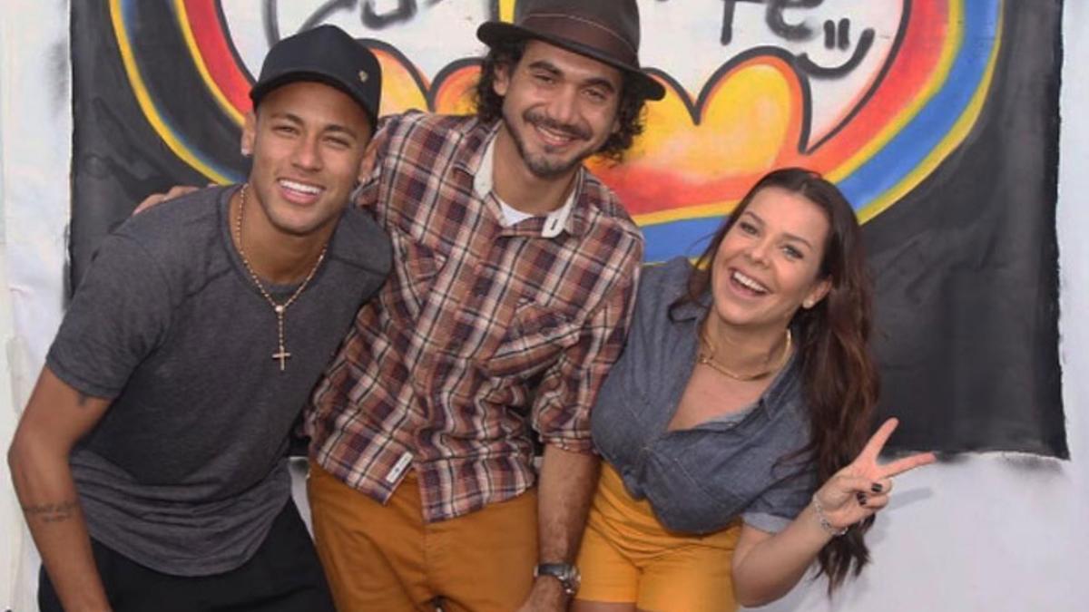 Neymar estuvo en el programa de Fernanda