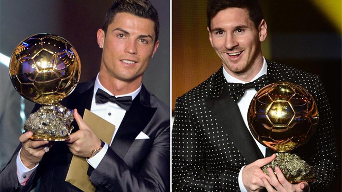 Cristiano Ronaldo y Leo Messi luchan por ser el mejor del mundo