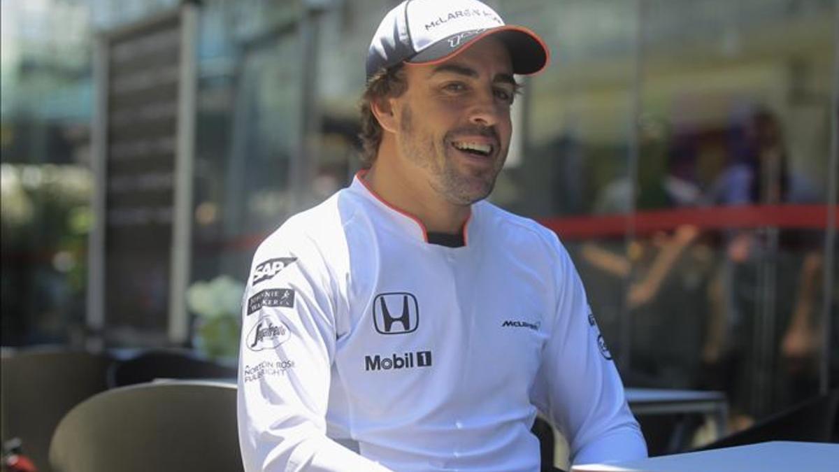 Alonso, este jueves en Interlagos
