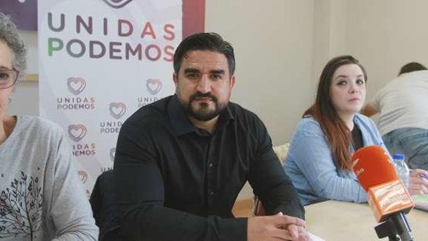 David Alvarado Roales, candidato a la alcaldía de Ourense. // I. Osorio