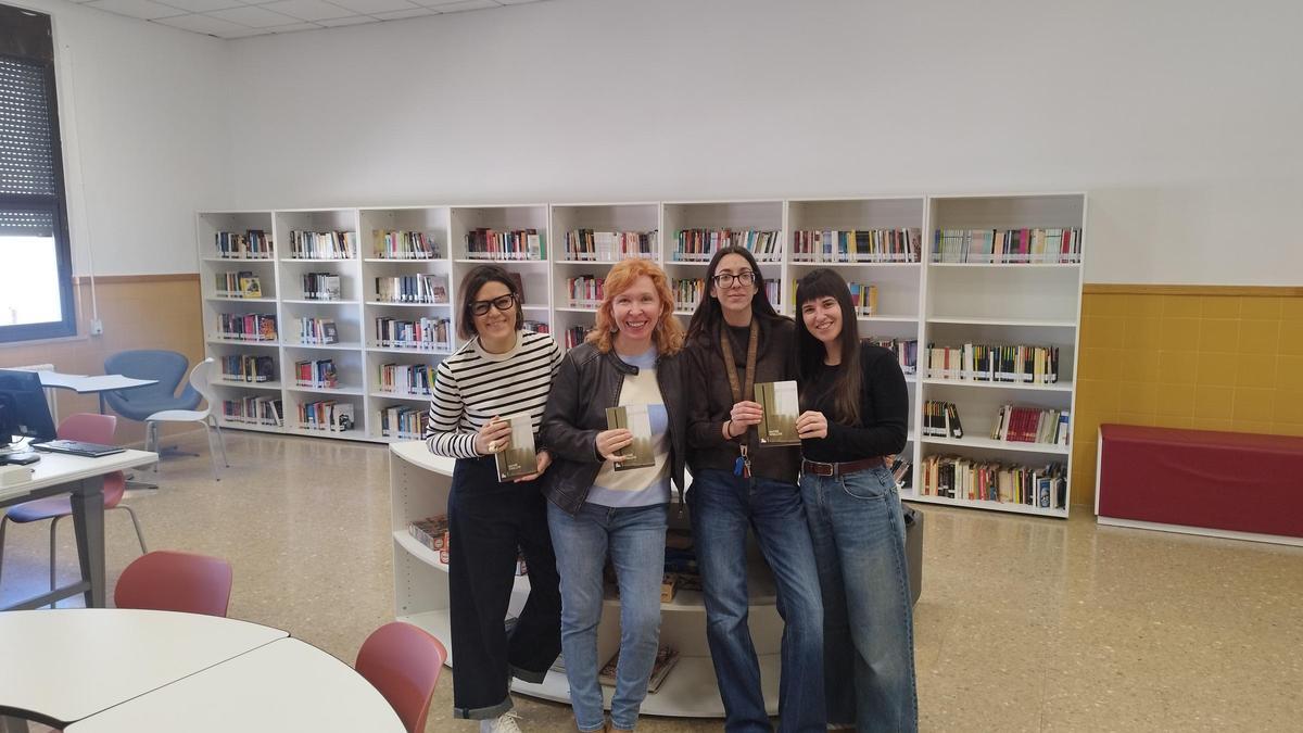 Laura Martínez, Ana Belen Pina, Paula Rodríguez y Marta Escolano; impulsoras de la iniciativa.