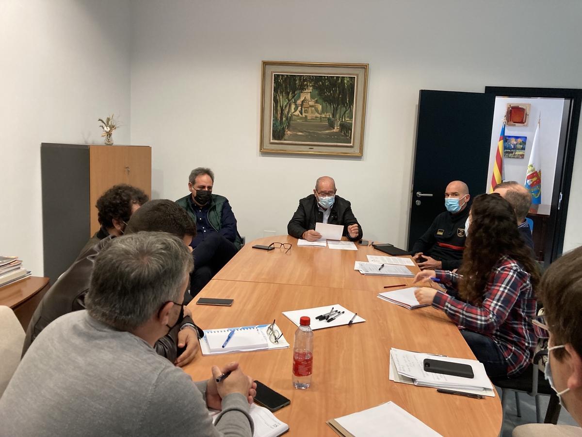 Un momento de la reunión técnica de esta mañana