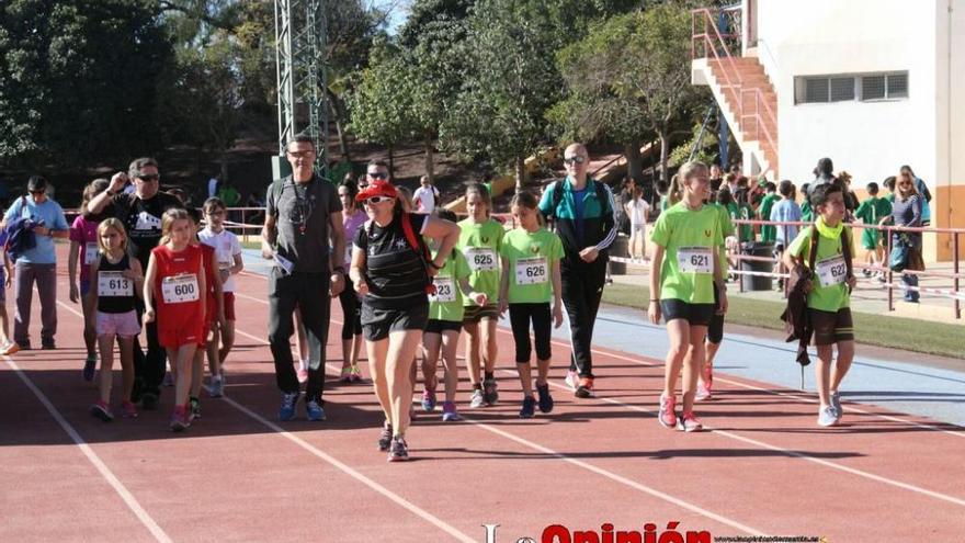 Final Regional Escolar de Cross de Campo a través Benjamín y Alevín en Lorca