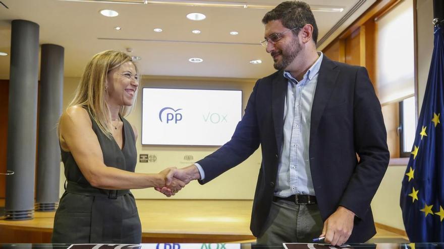 El antecedente del pacto PP-Vox en Aragón: estas fueron las medidas clave del acuerdo de 2023