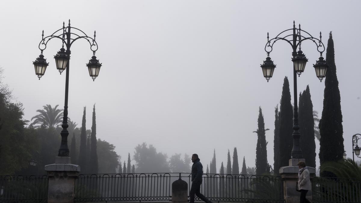 Mallorca amanece cubierta de niebla