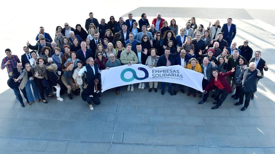 El proyecto Empresas Solidarias vuelve a batir un récord de participación en la provincia de Alicante