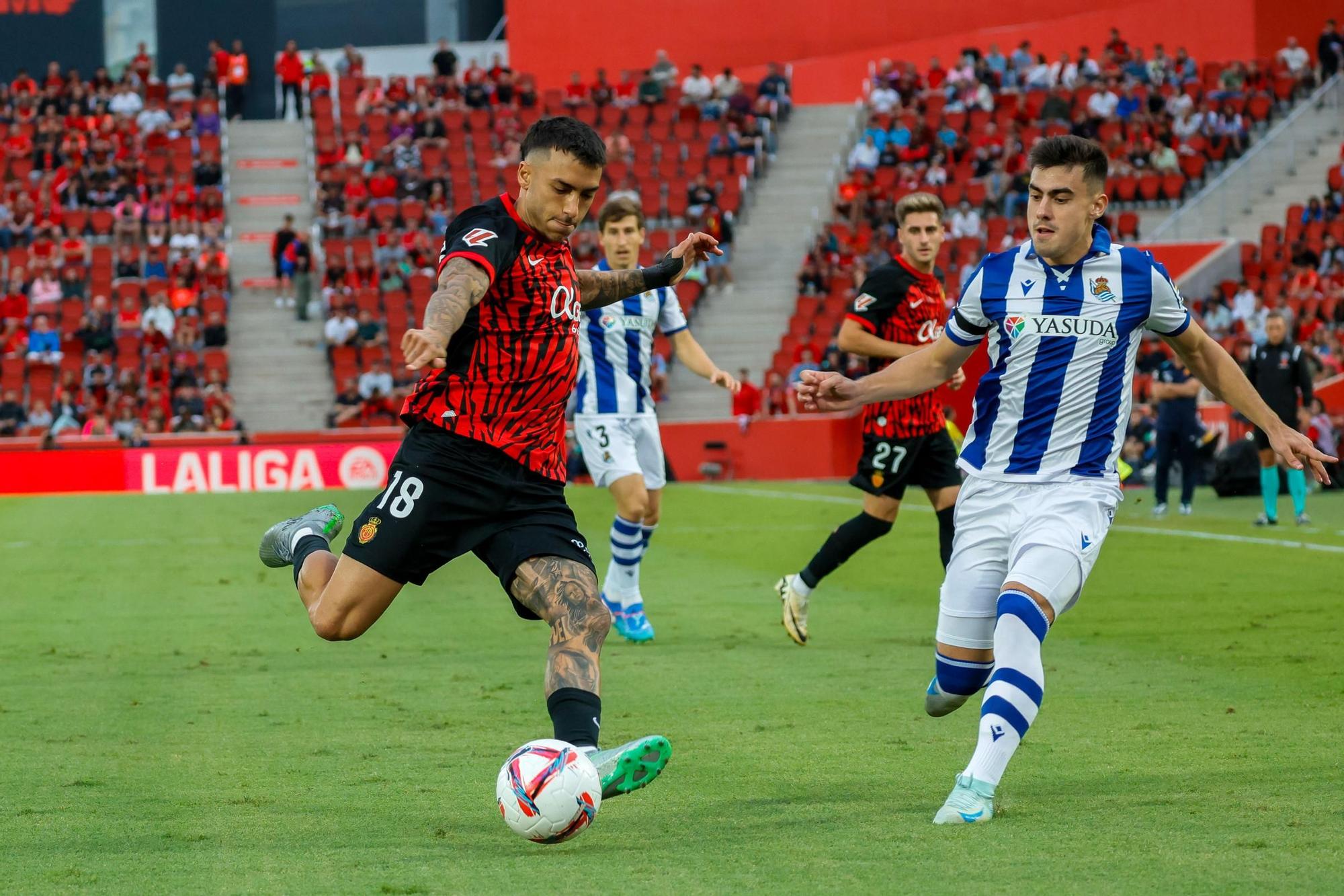 Las imágenes del RCD Mallorca-Real Sociedad, adelantado a la jornada 7 de Primera División