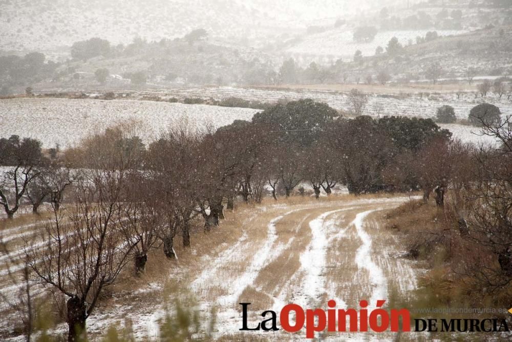 Nieve en Inazares