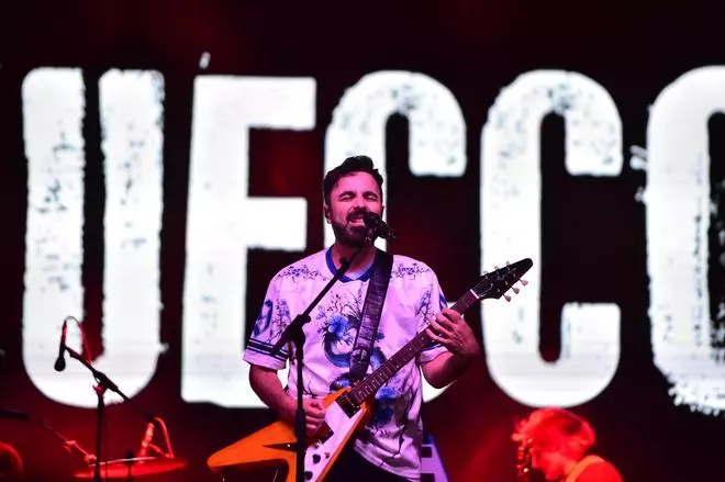 Galería | Las imágenes del primer concierto de las ferias de Plasencia: Huecco