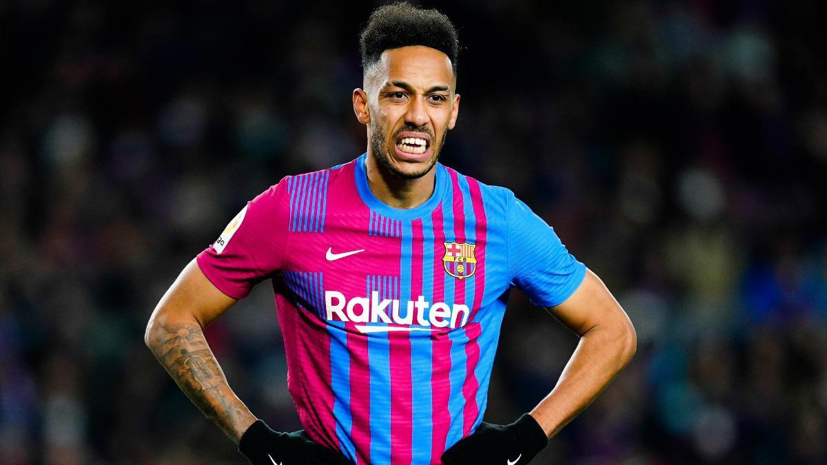 Aubameyang brilló en su corta etapa en el Barça