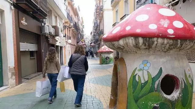 Los comerciantes de la calle de las setas temen que las obras no terminen a tiempo para Semana Santa