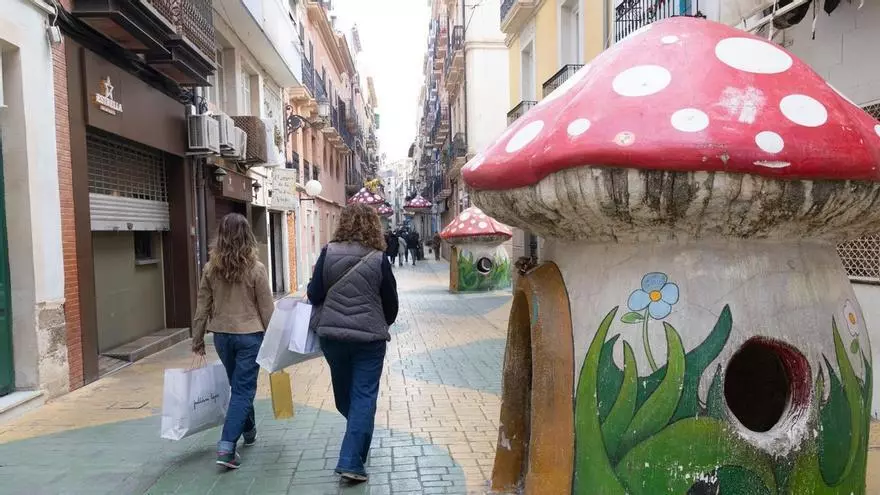 Los comerciantes de la calle de las setas temen que las obras no terminen a tiempo para Semana Santa