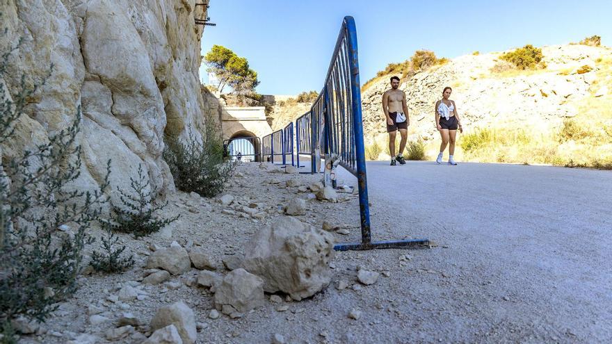 La vía verde de la Cantera reclama mantenimiento dos años después de su puesta en marcha