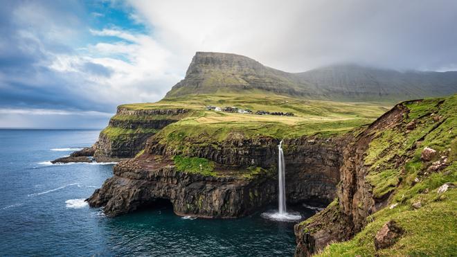 Paisaje islas feroe