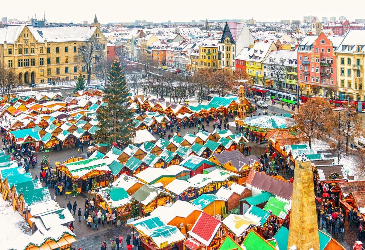 Mercadillo navideño de Erfurt