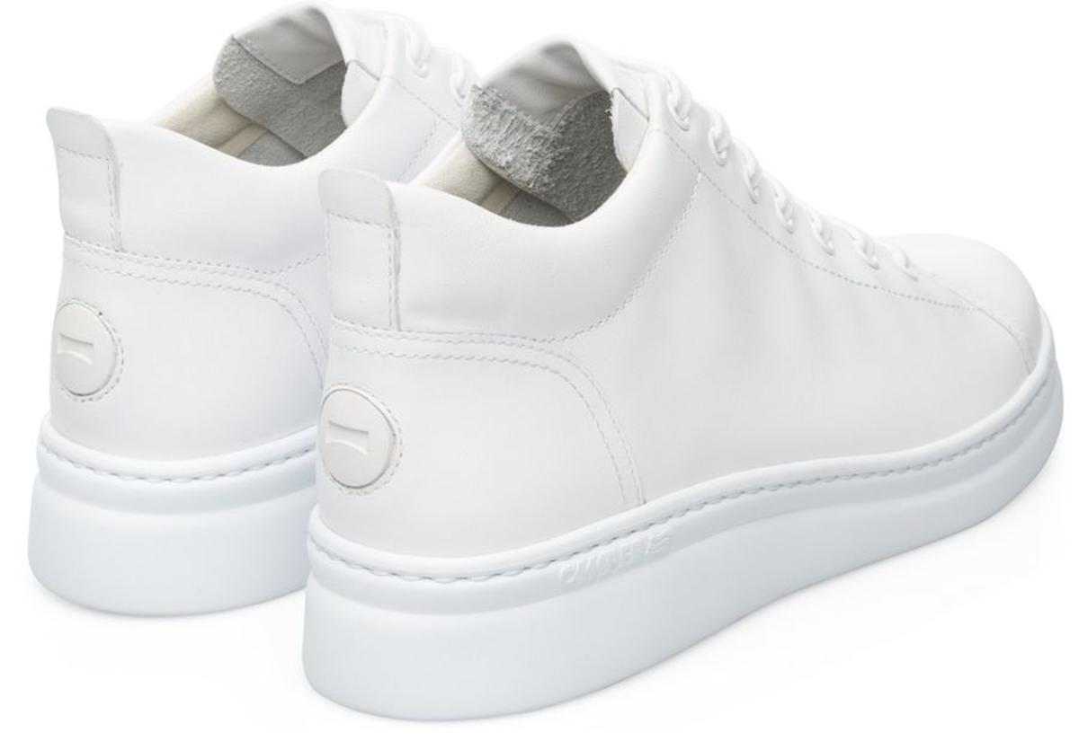 Zapatos blancos: los botines 'sport'