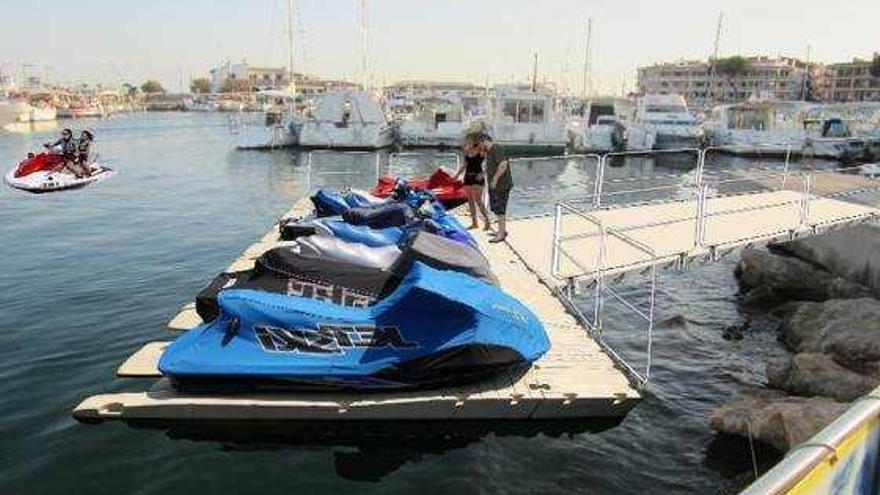 Große Pläne für Jetski-Ausflüge in Colònia de Sant Jordi