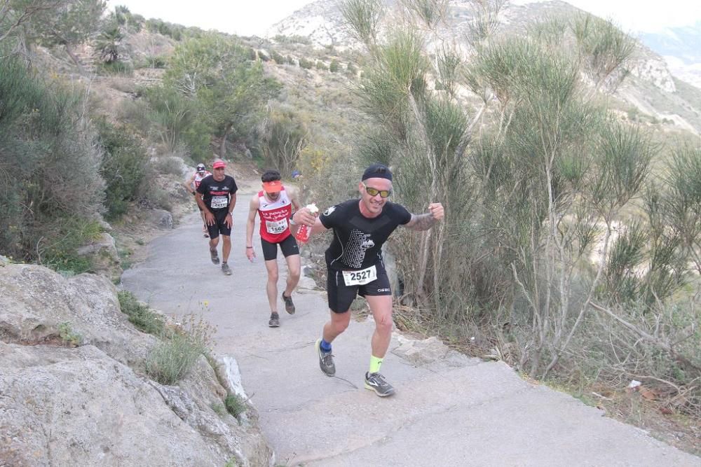 Ruta de las Fortalezas 2018 subida del Monte del Calvario