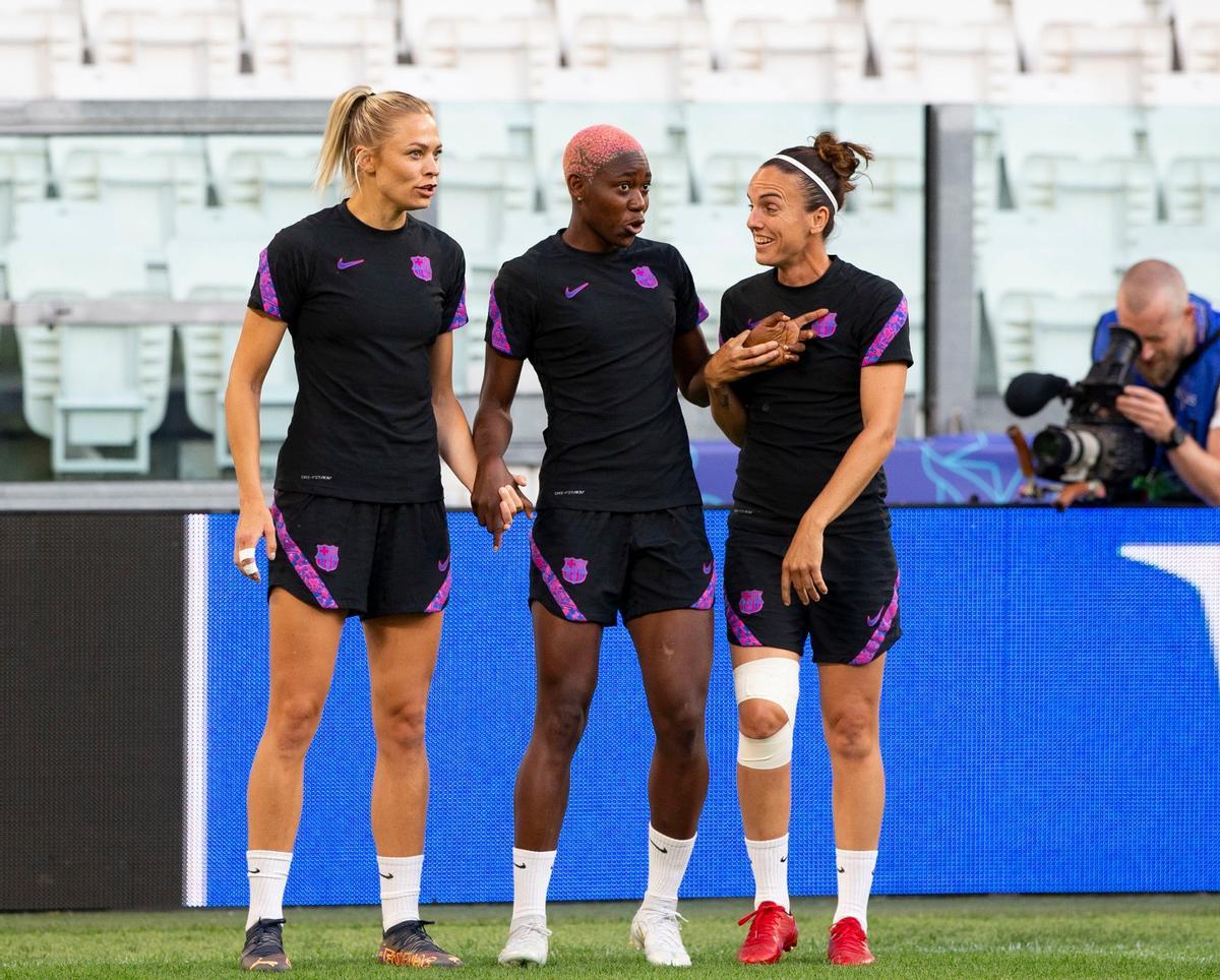 Las mejores imágenes del último entreno antes de la final de la Champions League