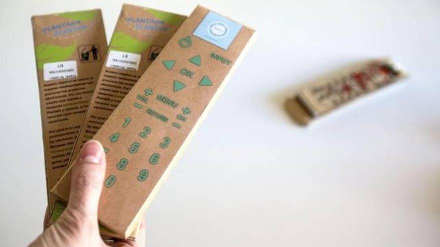 Llega el mando de tele biodegradable