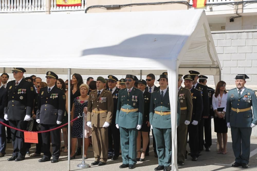 Misa y acto castrense en el cuertel de la Compañía de la Guardia Civil de Torrevieja y la Vega Baja el día de la Virgen del Pilar