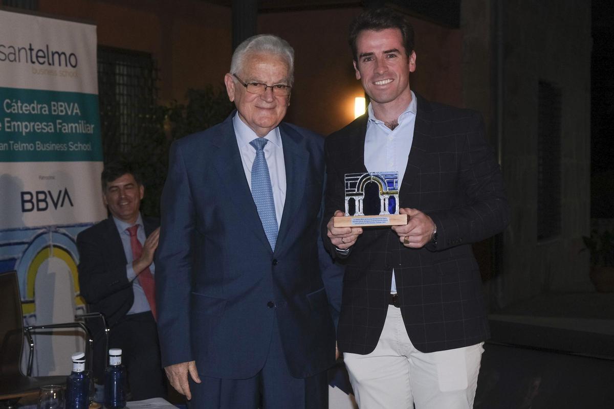 Entrega del premio a Sabor de España.
