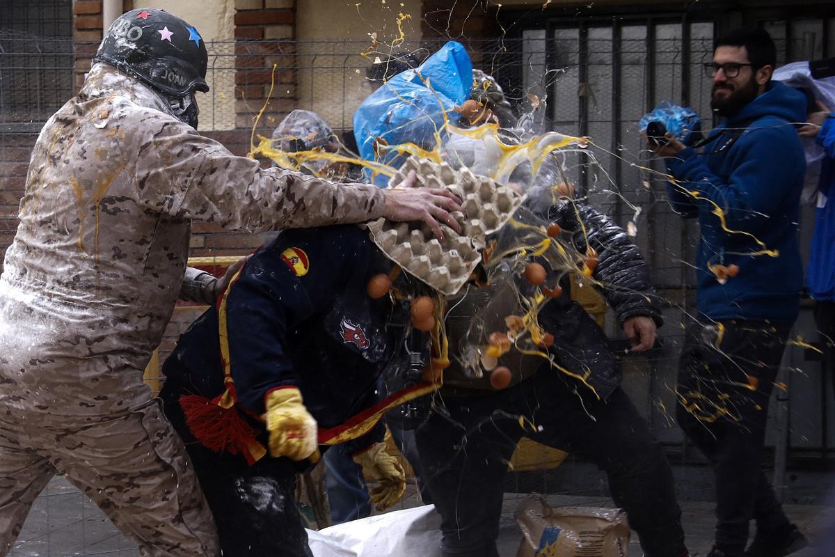 Imagen de Els Enfarinats que se encuentra dentro de la exposición