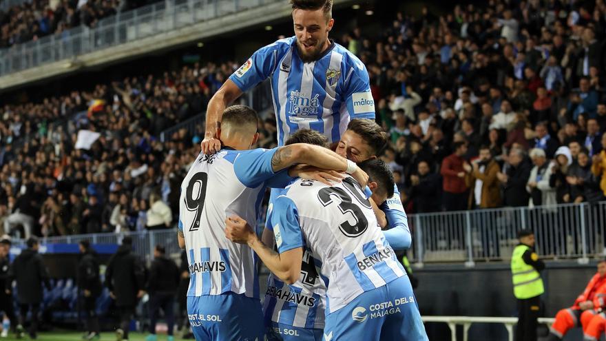 LaLiga SmartBank | Málaga CF - Real Zaragoza, en imágenes