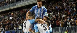 Málaga CF 3-0 Zaragoza: Aquí no se rinde nadie