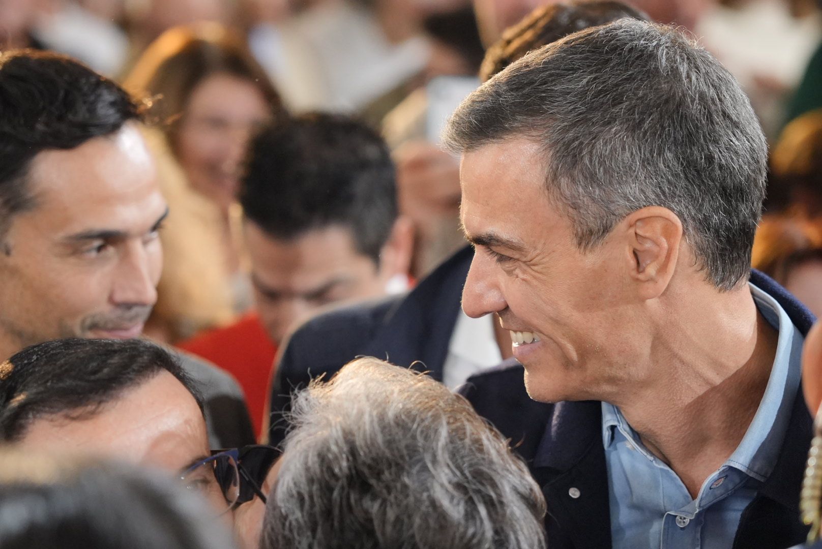Fotogalería | Pedro Sánchez conquista Mérida
