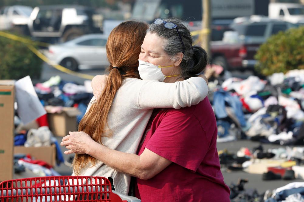 El devastador incendio de California, en imágenes