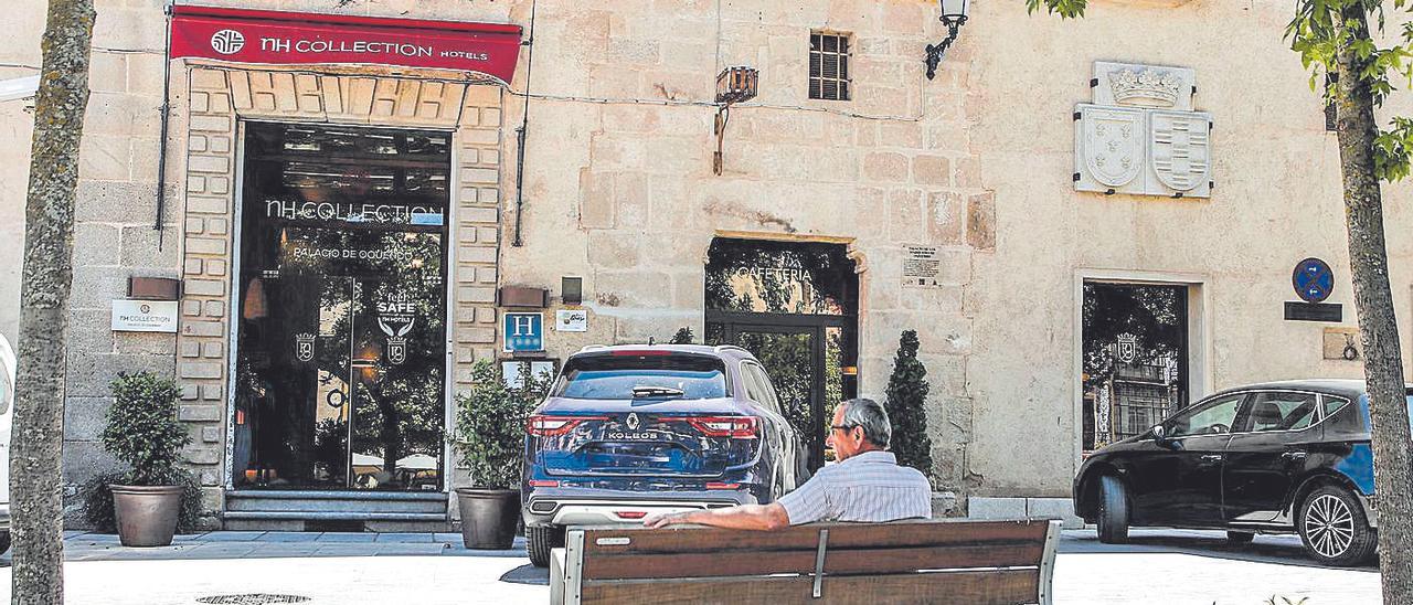 Un establecimiento hotelero en Cáceres, en la plaza de San Juan.