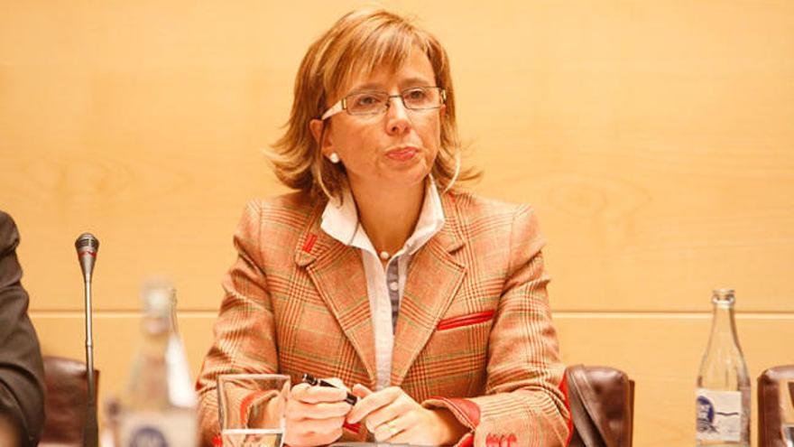 L&#039;alcaldessa de Palamós, Maria Teresa Ferrés (PSC).