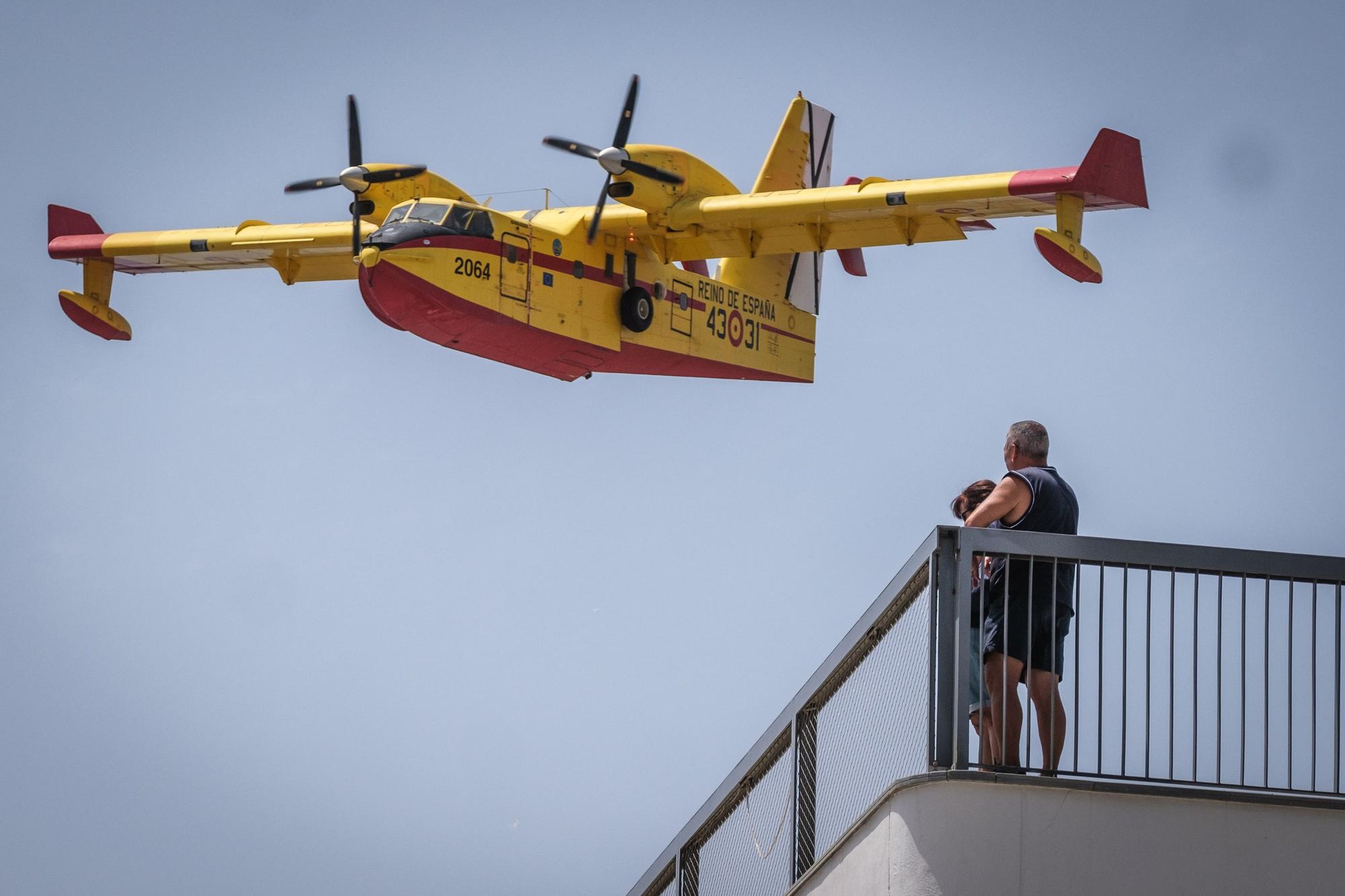 Hidroaviones en Santa Cruz de Tenerife