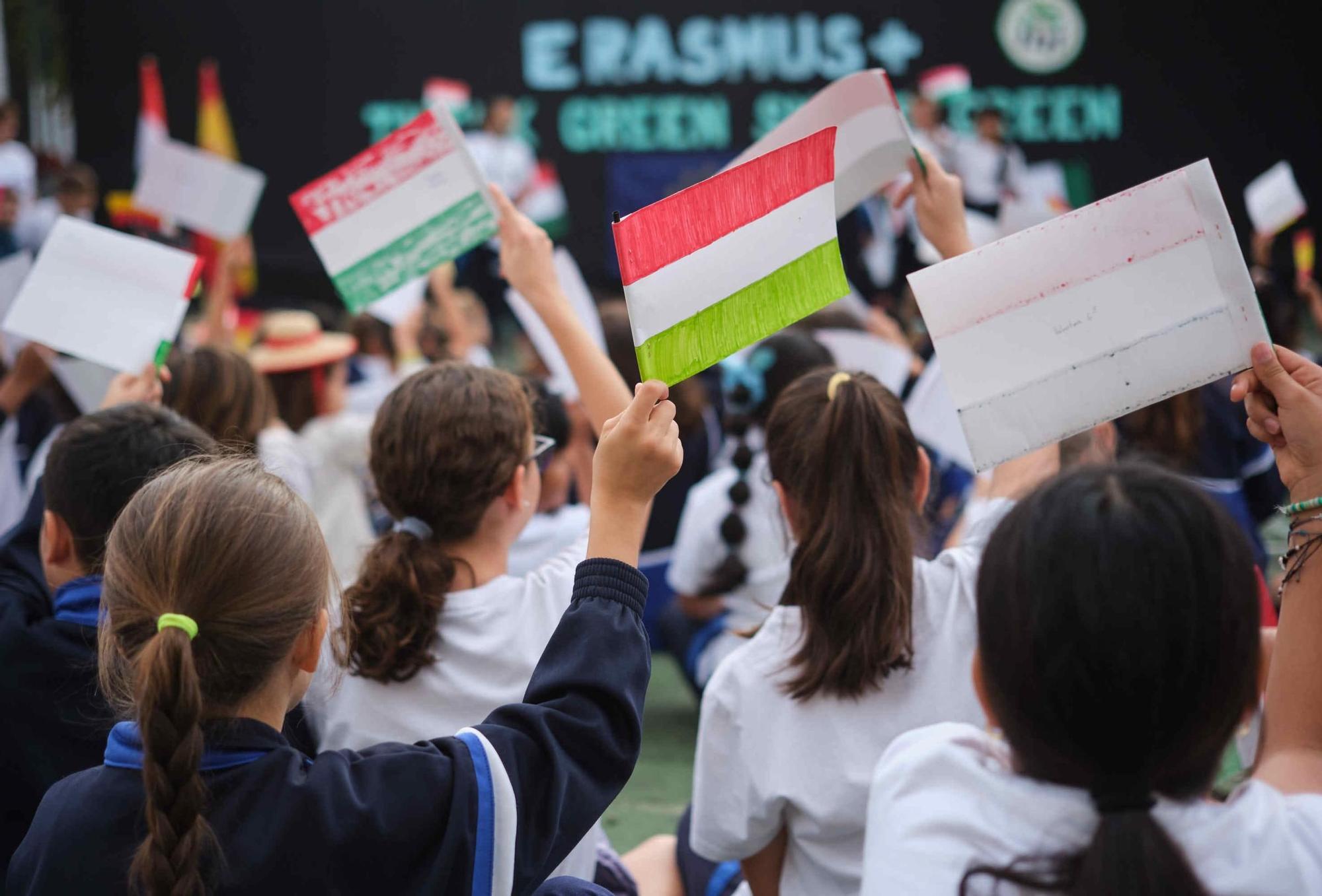 El CEIP Salamanca recibe la visita de ciudadanos de Italia, Alemania y Hungría dentro del Erasmus +