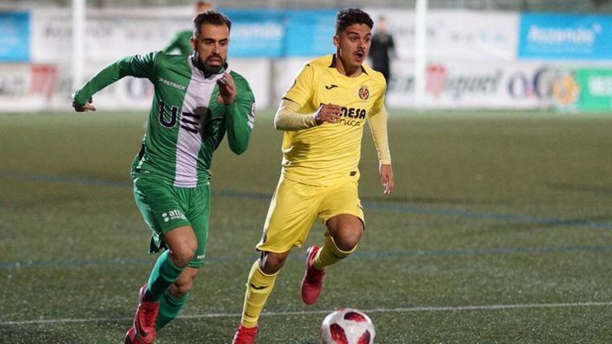 El Villarreal B cae en Cornellà y cede la segunda plaza (2-0)