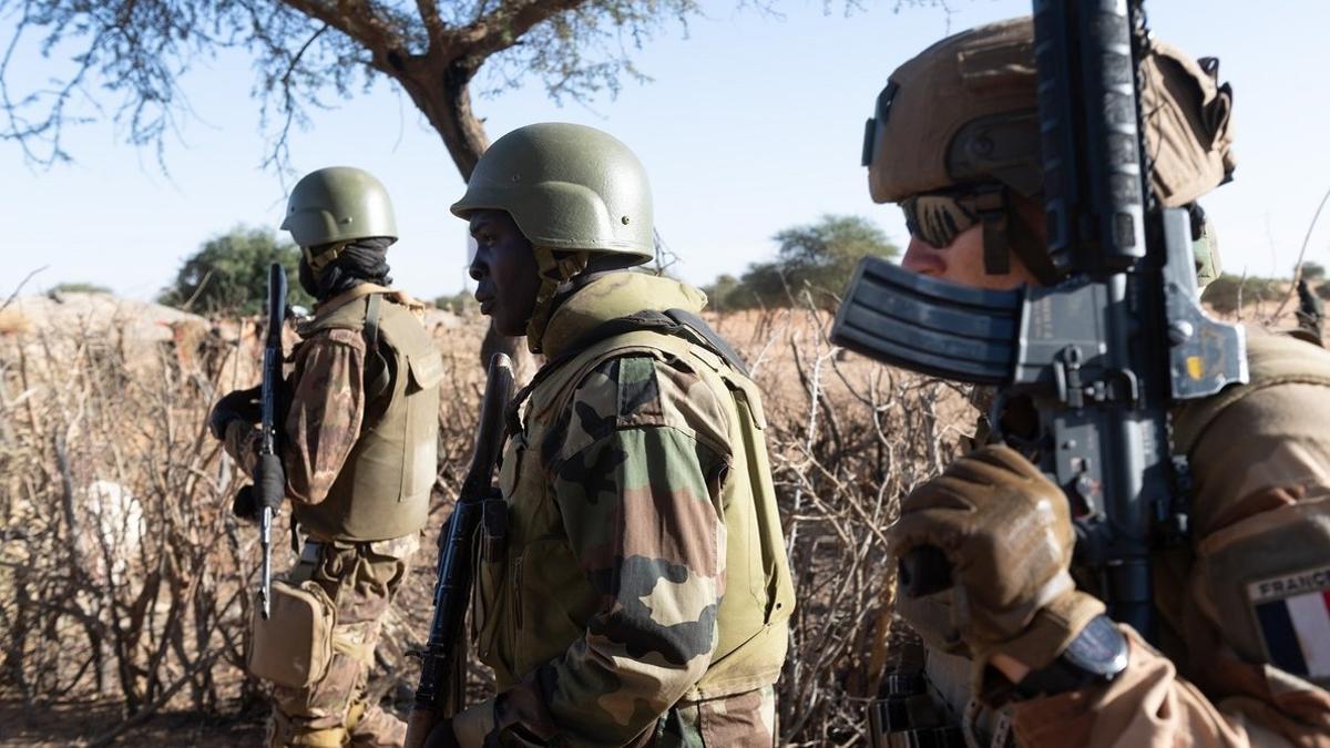 Soldados en Malí.